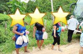 Camacã: Famílias de Leoventura e Zona Rural recebem alimentos e outras necessidades

